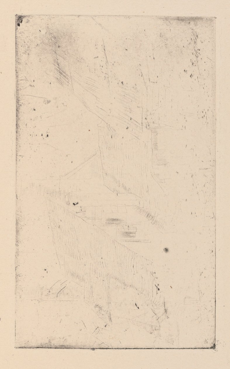 [76] Inntrykk fra kansellerte plater av Whistler - The Muff. av James Abbott McNeill Whistler