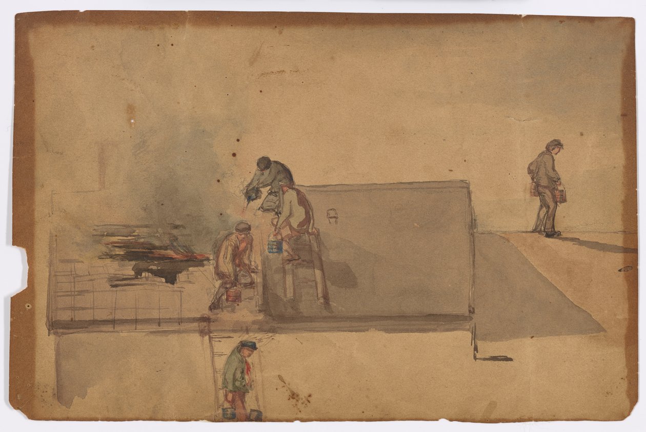 En brann ved Pomfret av James Abbott McNeill Whistler