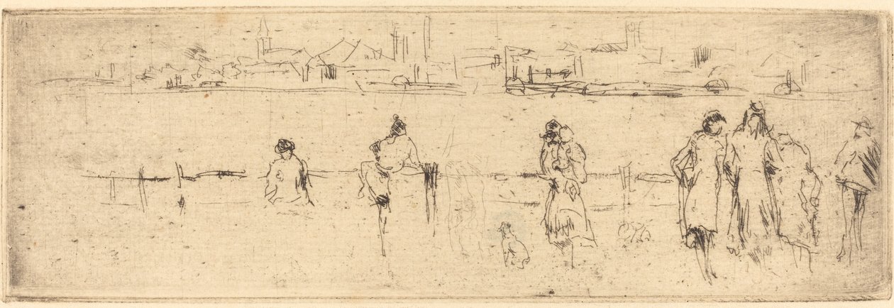 En skisse på vollen av James Abbott McNeill Whistler