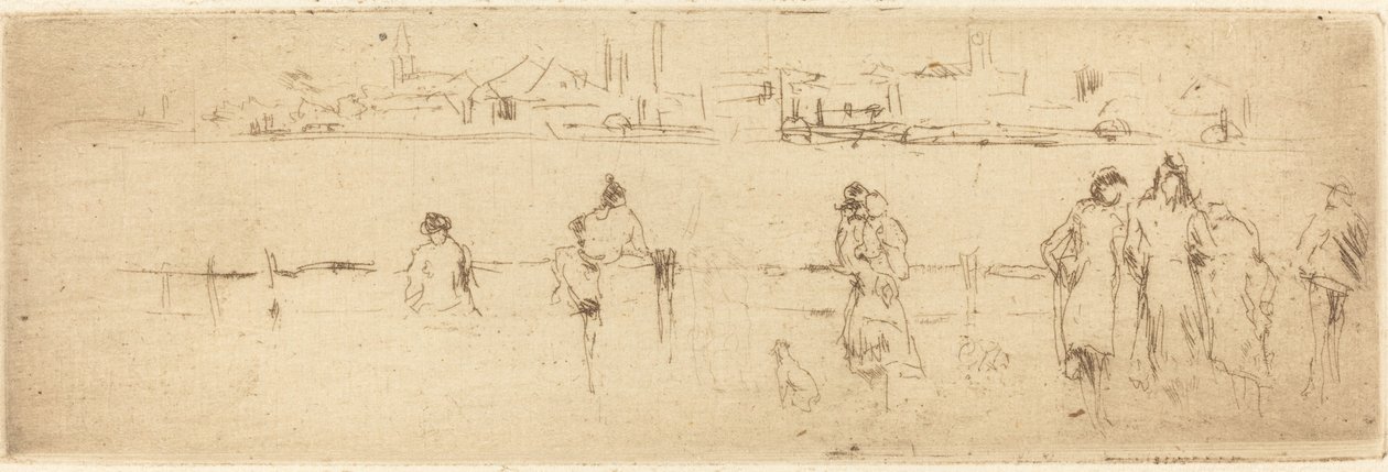 En skisse på vollen av James Abbott McNeill Whistler