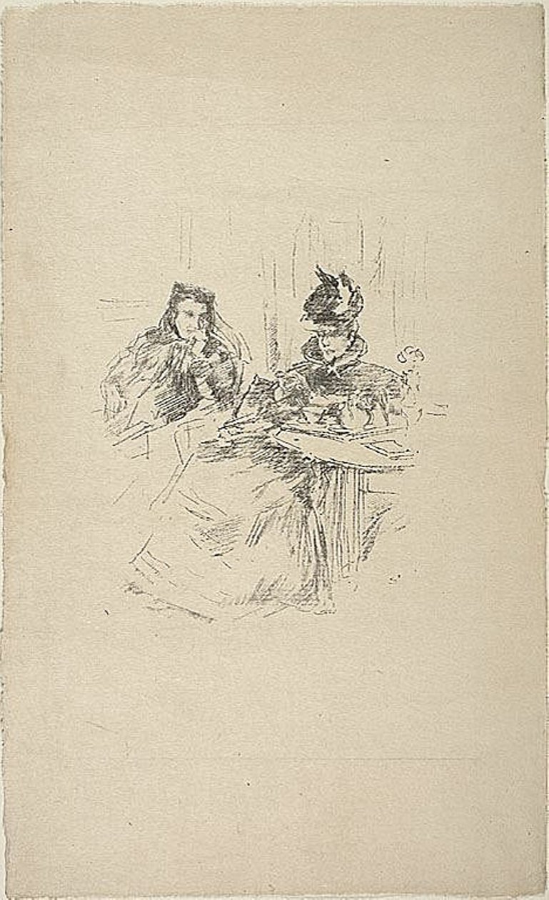 Ettermiddags te av James Abbott McNeill Whistler