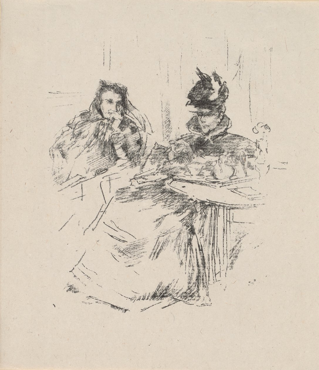 Ettermiddags te av James Abbott McNeill Whistler