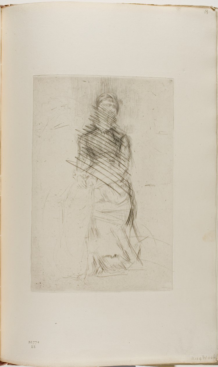 Agnes av James Abbott McNeill Whistler