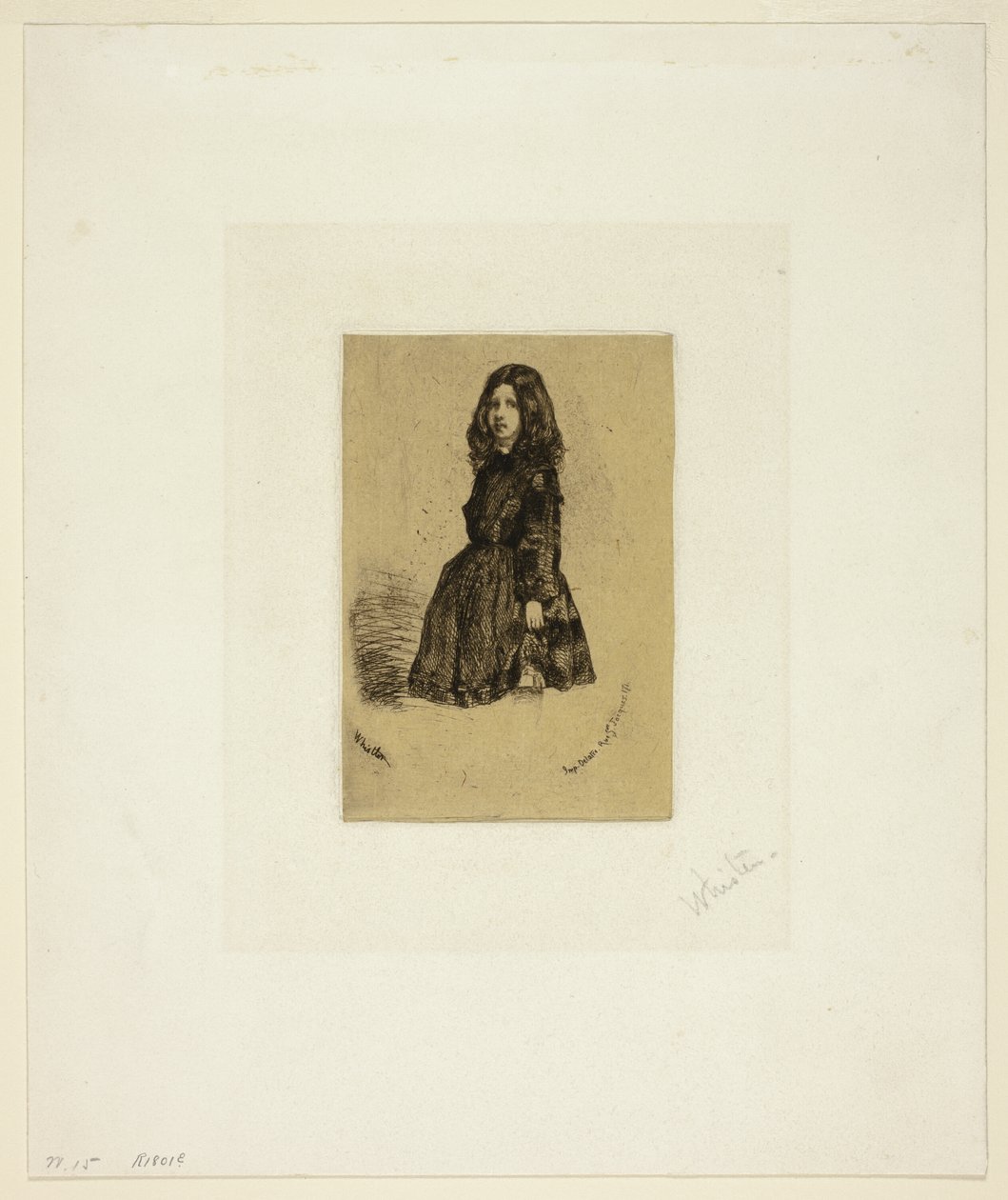 Annie av James Abbott McNeill Whistler