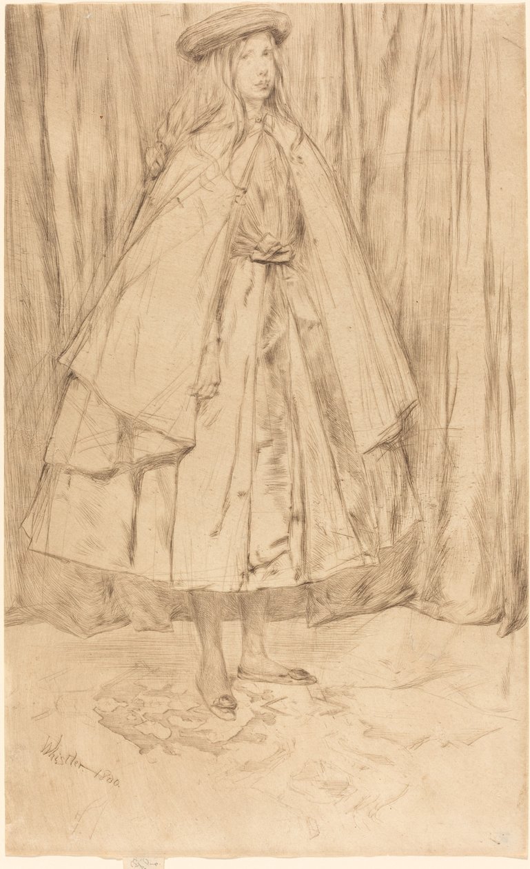 Annie Haden av James Abbott McNeill Whistler