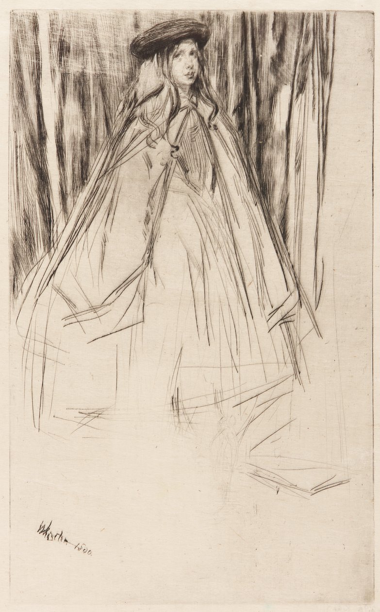 Annie Haden av James Abbott McNeill Whistler