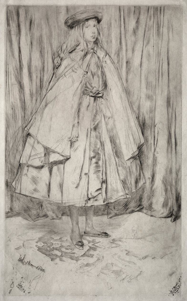 Annie Haden av James Abbott McNeill Whistler