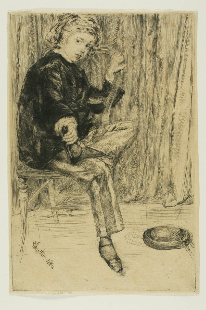 Arthur Haden av James Abbott McNeill Whistler