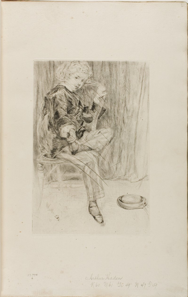 Arthur Haden av James Abbott McNeill Whistler