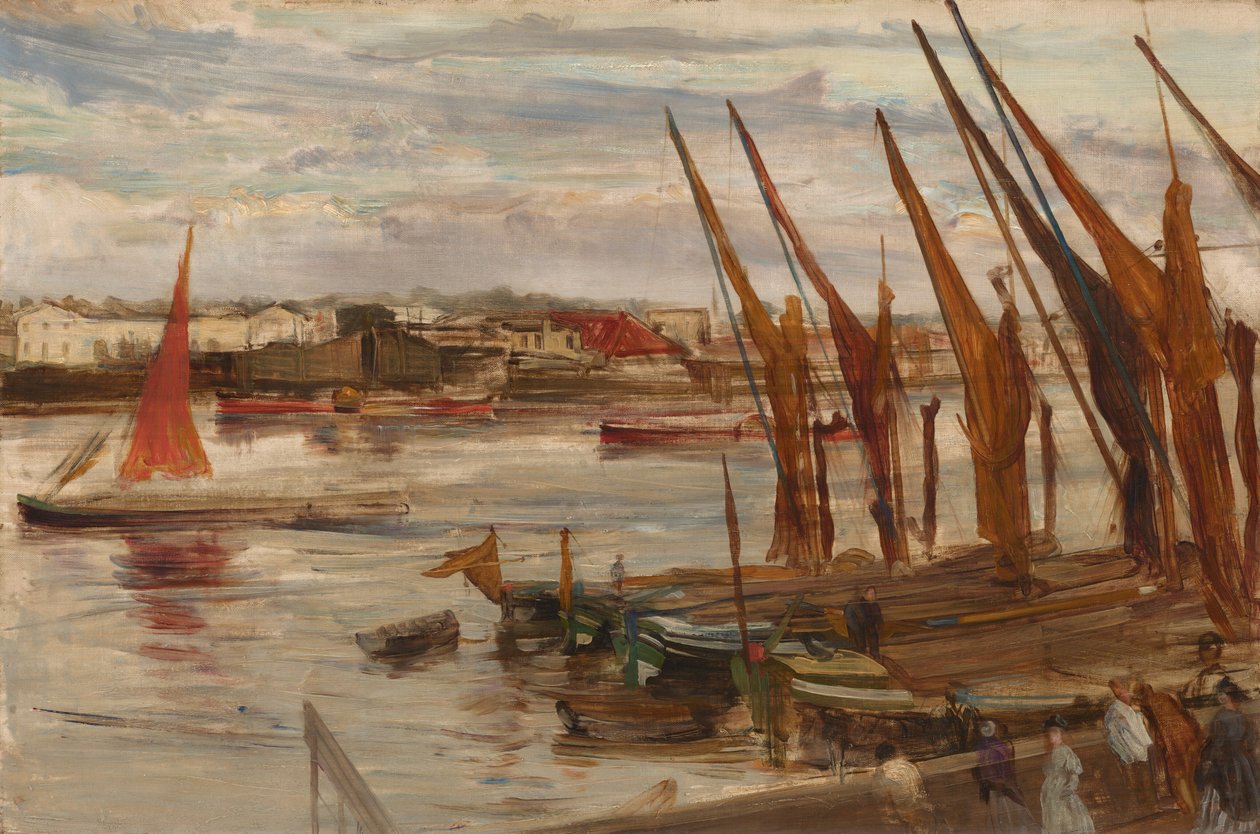 Battersea Reach av James Abbott McNeill Whistler