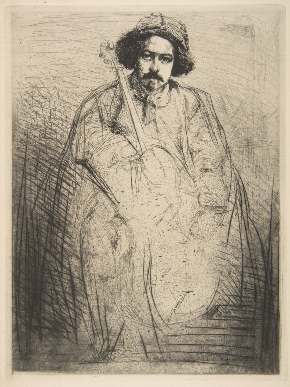Becquet (J. Becquet, billedhugger) av James McNeill Whistler