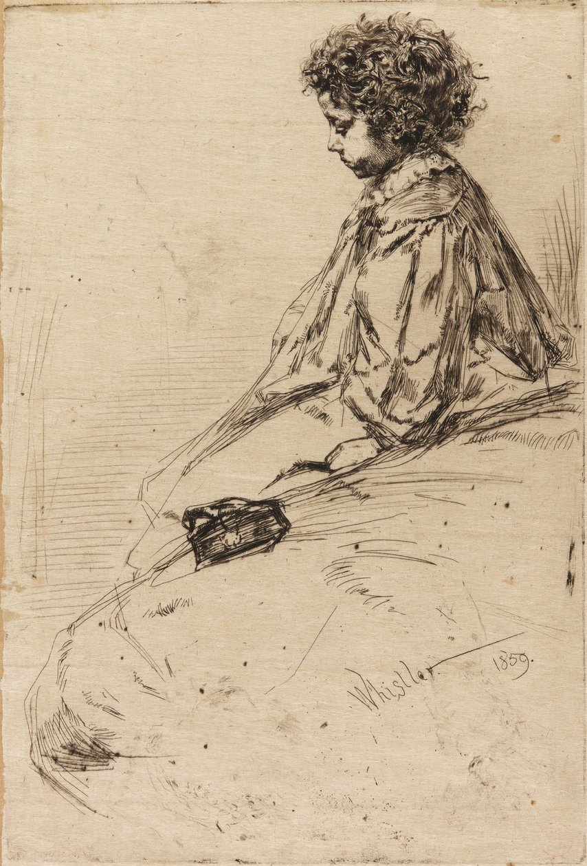 Bibi Lalouette av James Abbott McNeill Whistler