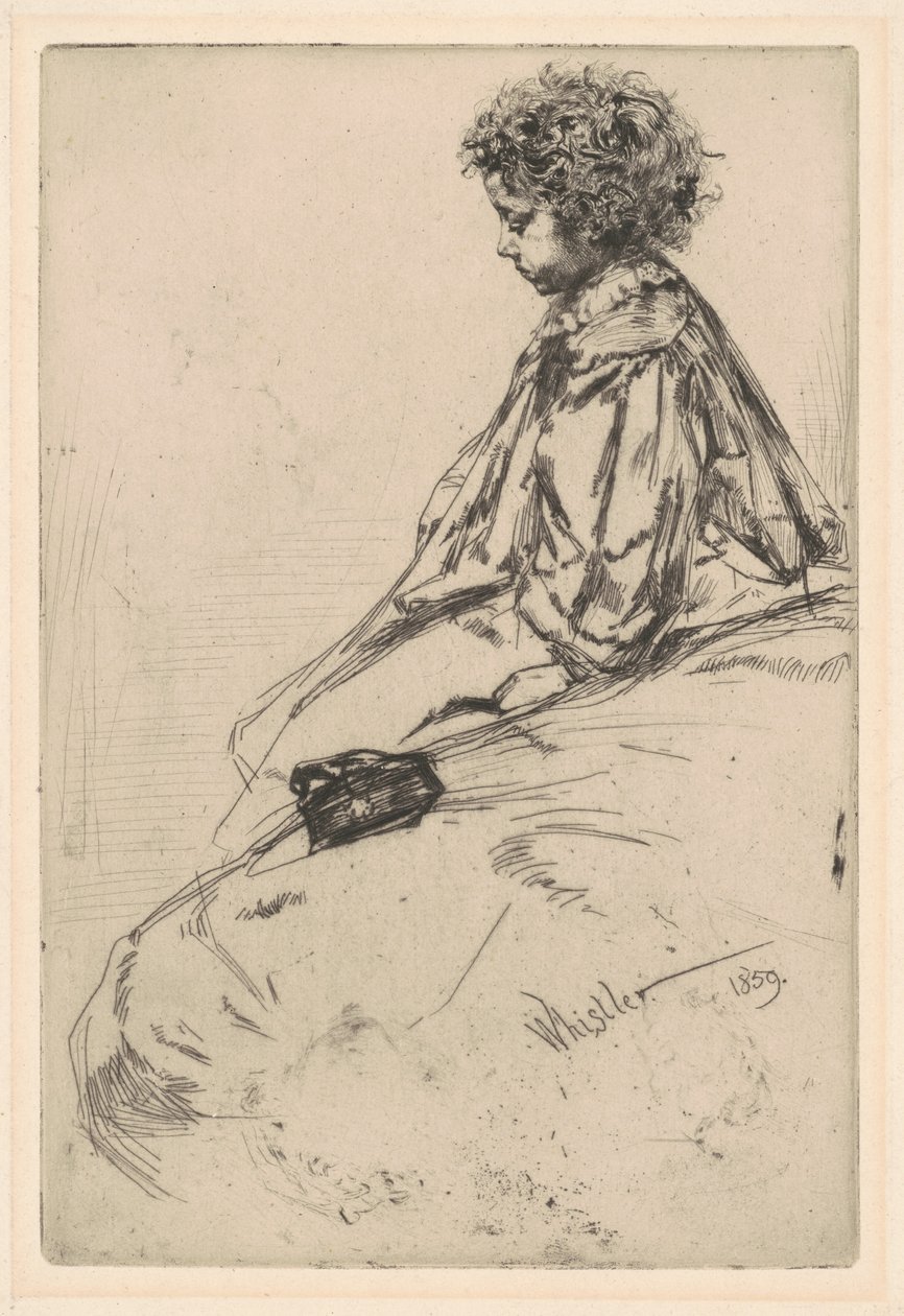Bibi Lalouette av James Abbott McNeill Whistler