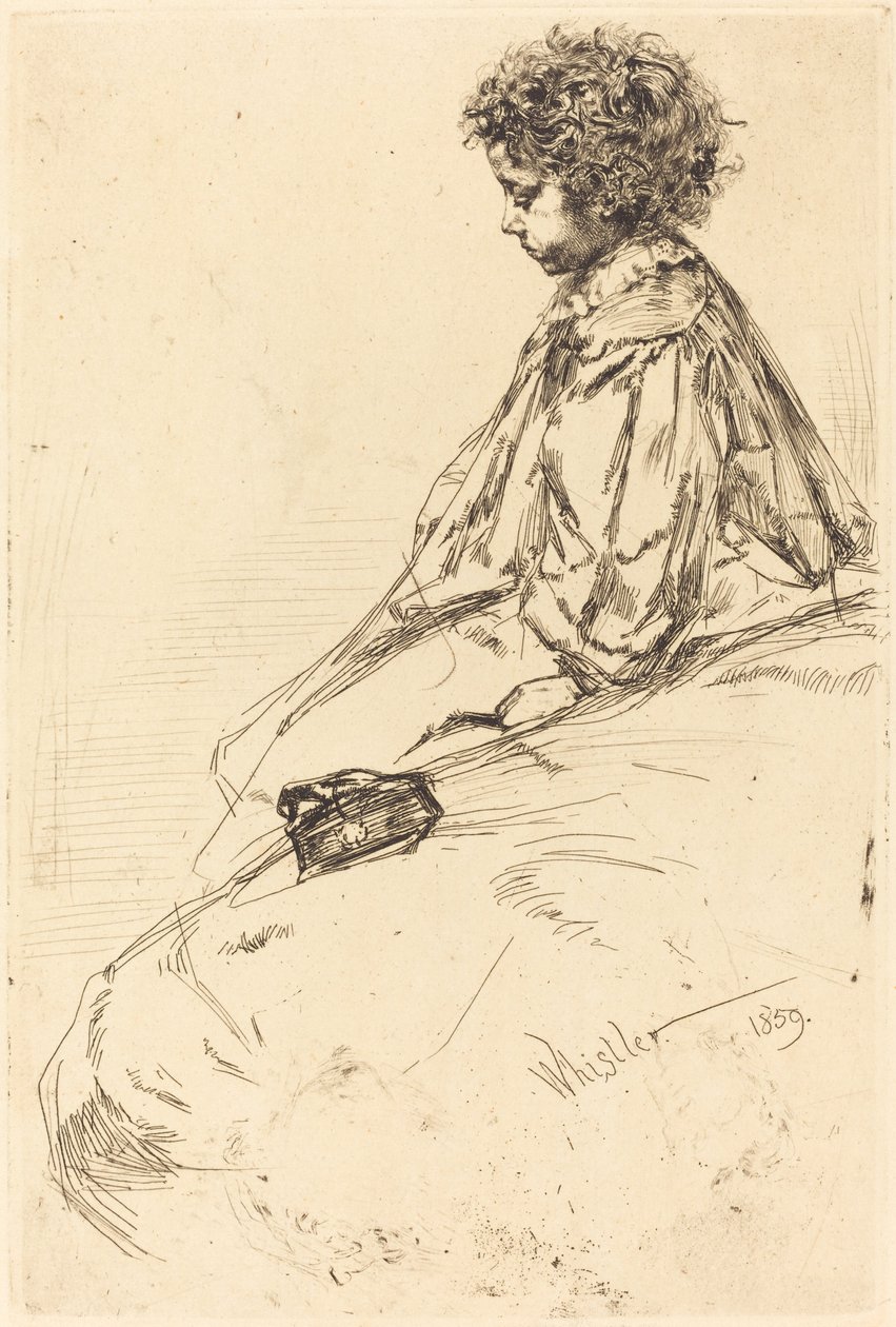 Bibi Lalouette av James Abbott McNeill Whistler