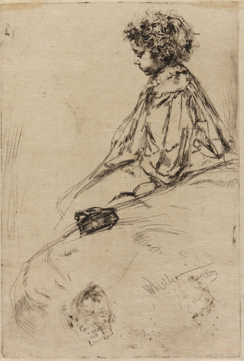 Bibi Lalouette av James Abbott McNeill Whistler