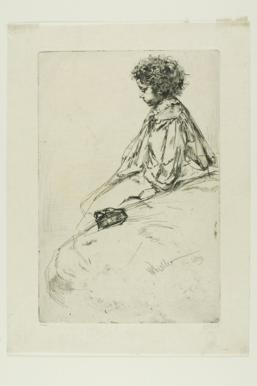 Bibi Lalouette av James Abbott McNeill Whistler