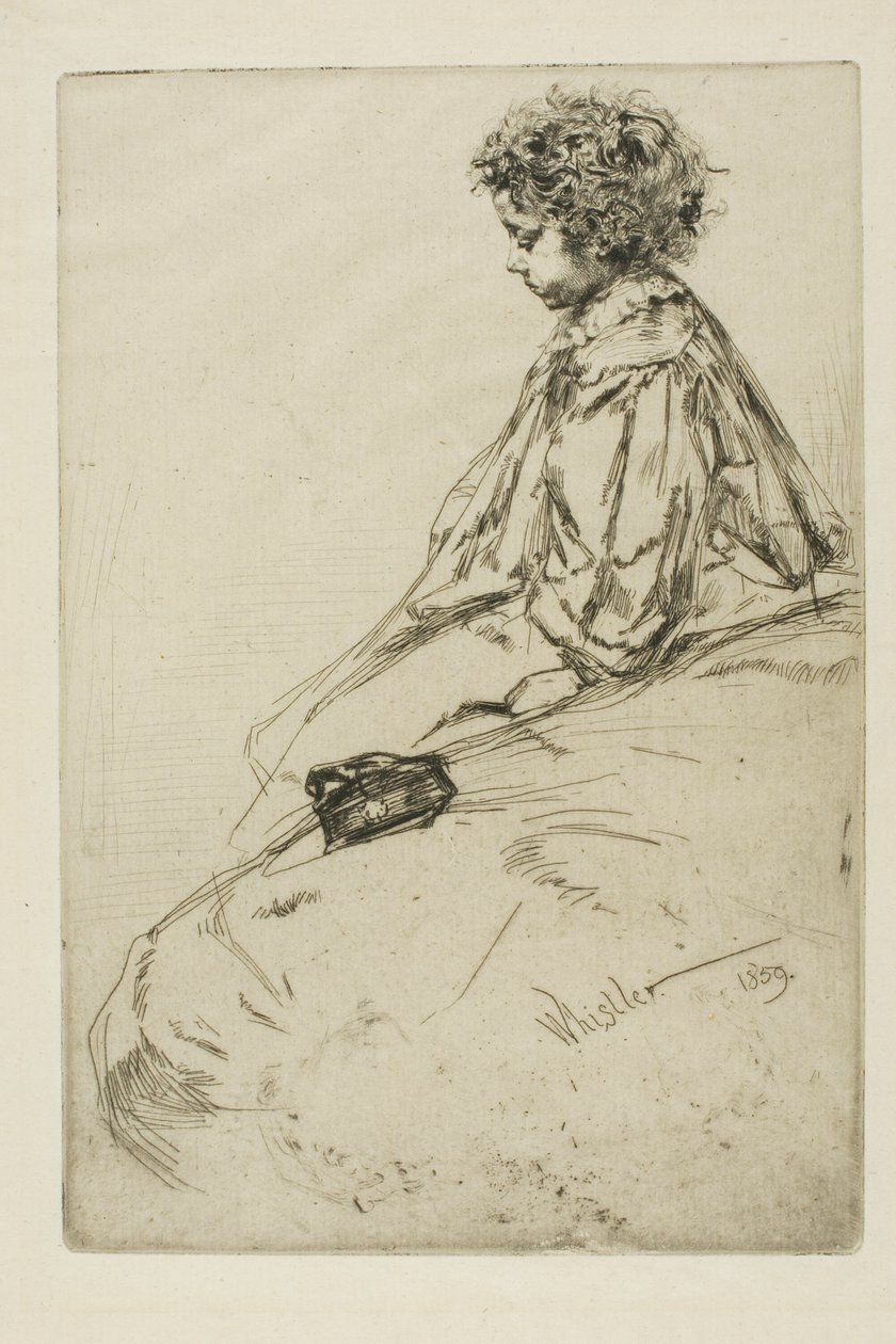 Bibi Lalouette av James Abbott McNeill Whistler