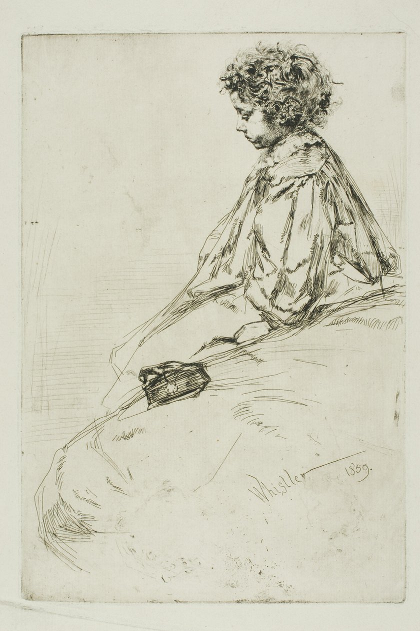 Bibi Lalouette av James Abbott McNeill Whistler