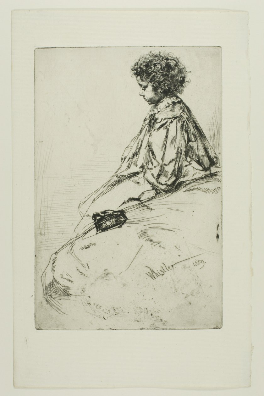 Bibi Lalouette av James Abbott McNeill Whistler