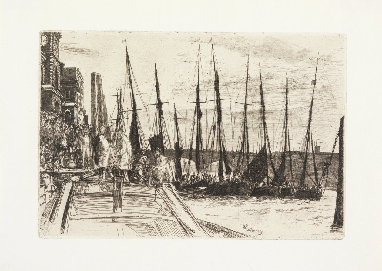 Billingsgate av James Abbott McNeill Whistler