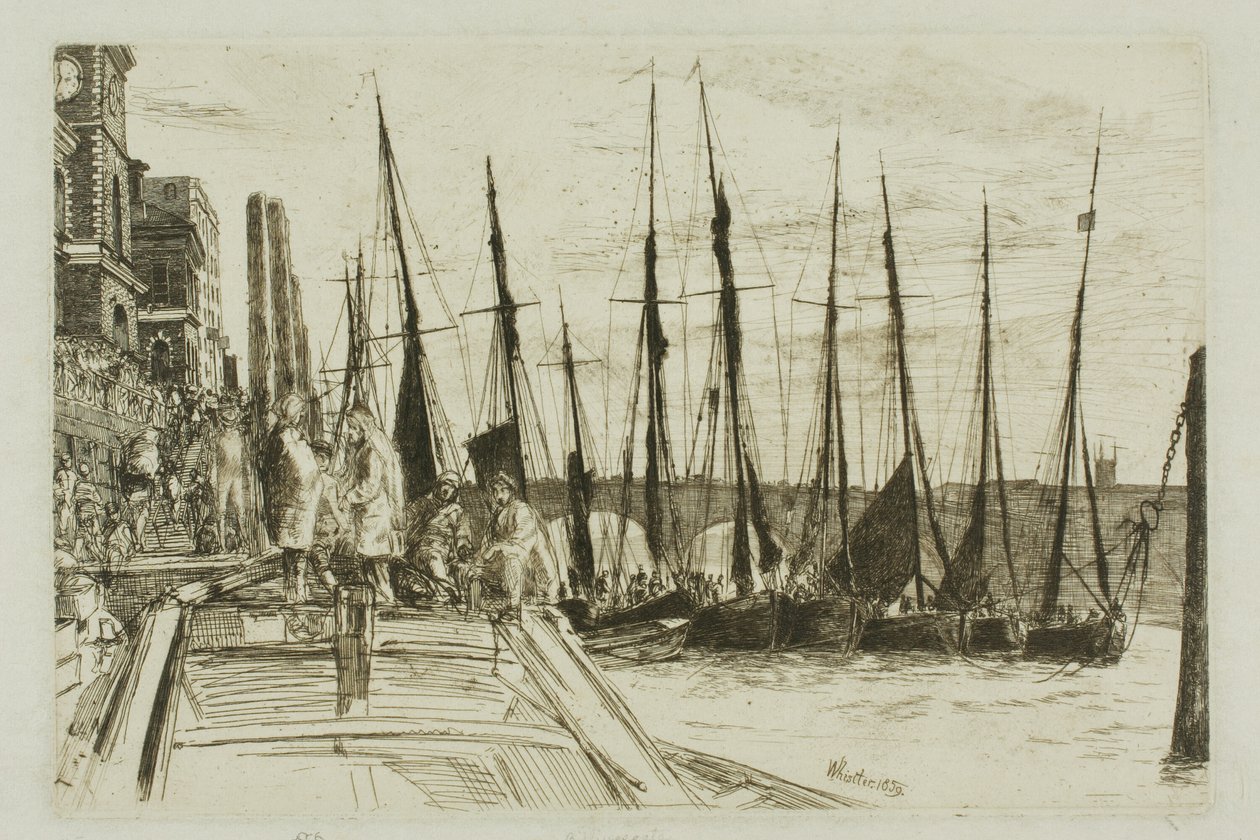 Billingsgate av James Abbott McNeill Whistler