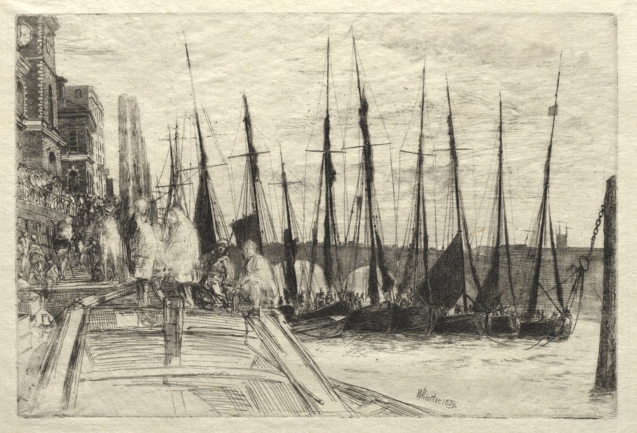 Billingsgate av James McNeill Whistler
