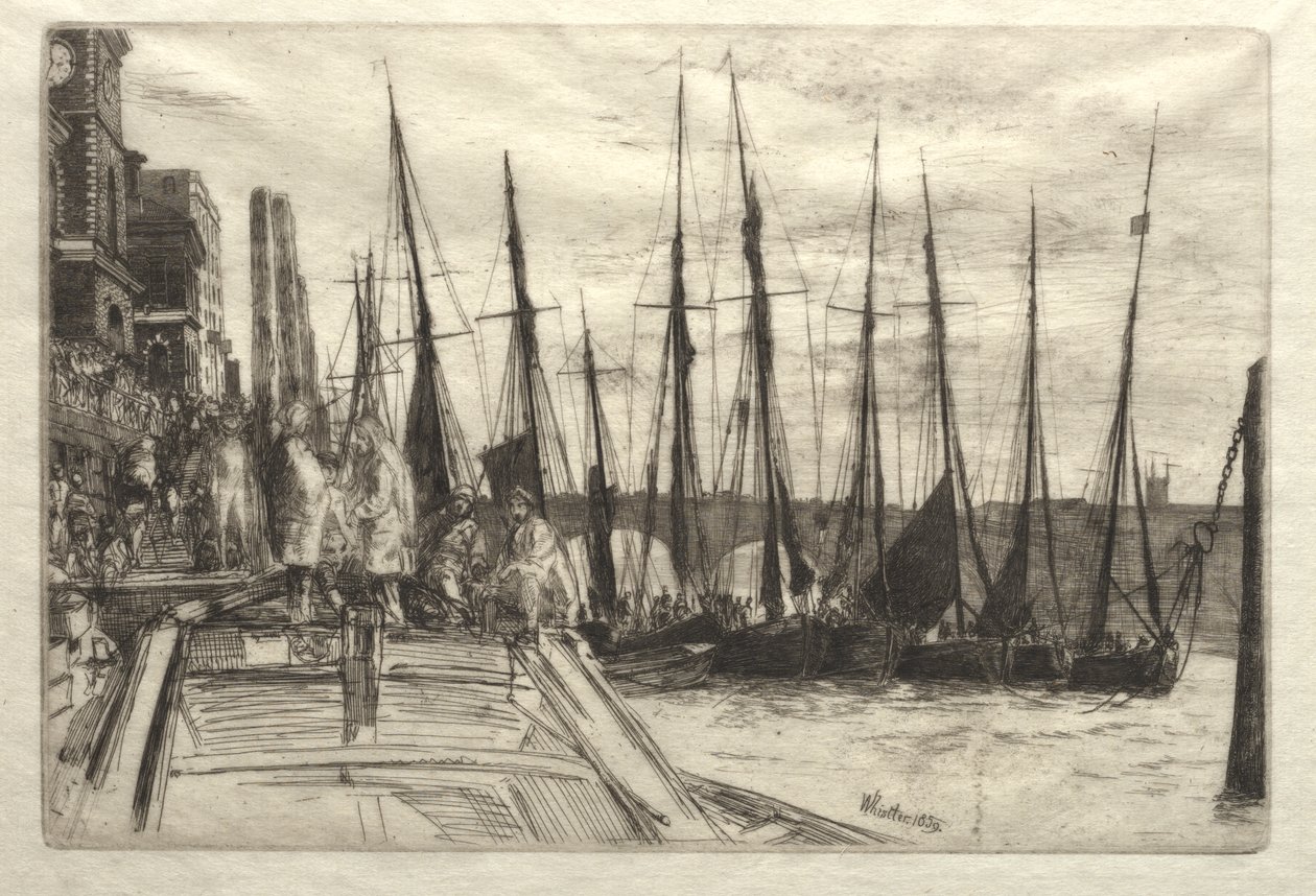 Billingsgate av James McNeill Whistler