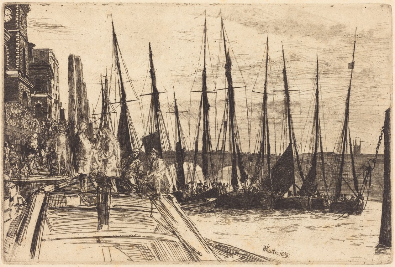 Billingsgate av James McNeill Whistler