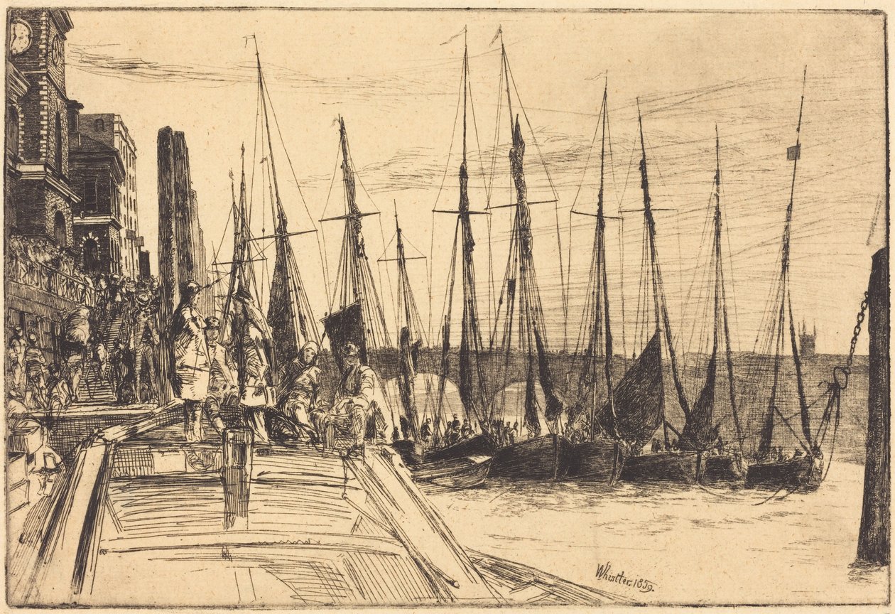 Billingsgate av James McNeill Whistler
