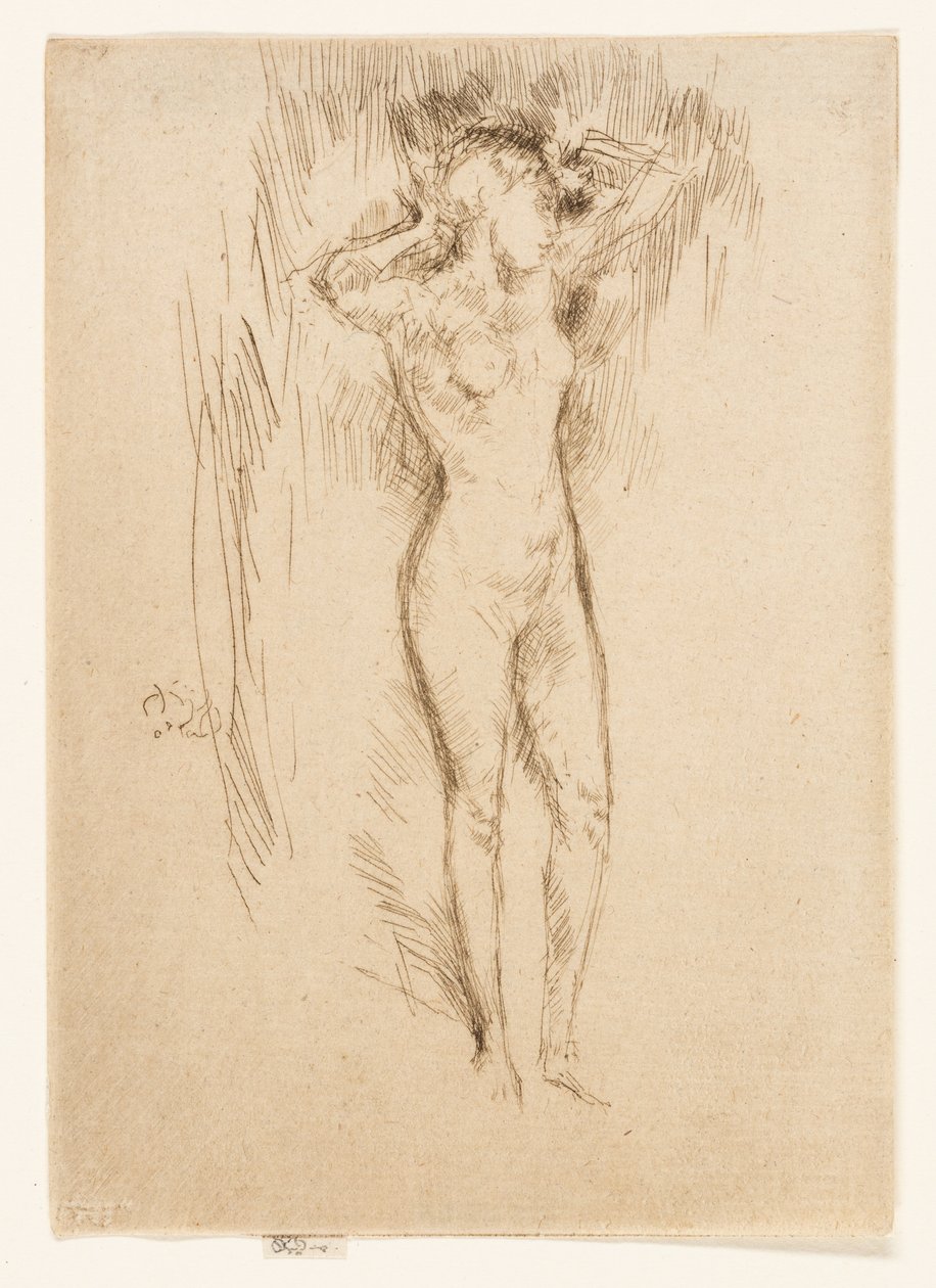 Binding av håret av James Abbott McNeill Whistler