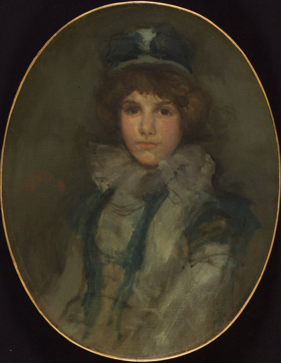 Blått og korall: Den lille blå luen av James McNeill Whistler