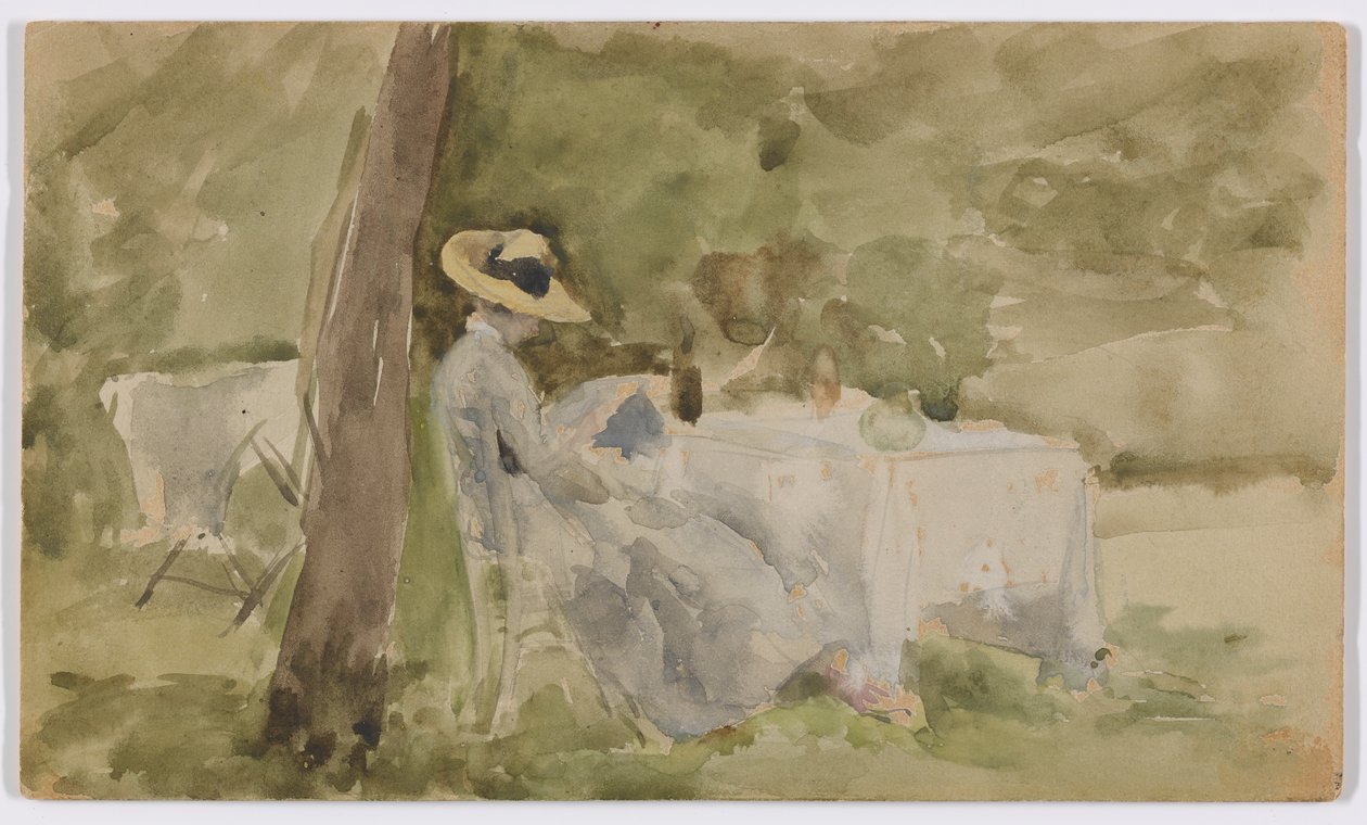 Frokost i hagen av James Abbott McNeill Whistler