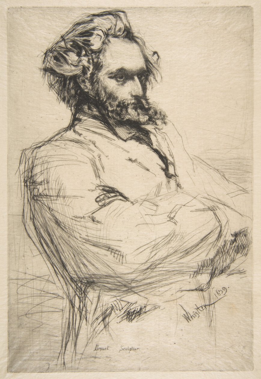 C. L. Drouet, billedhugger av James McNeill Whistler