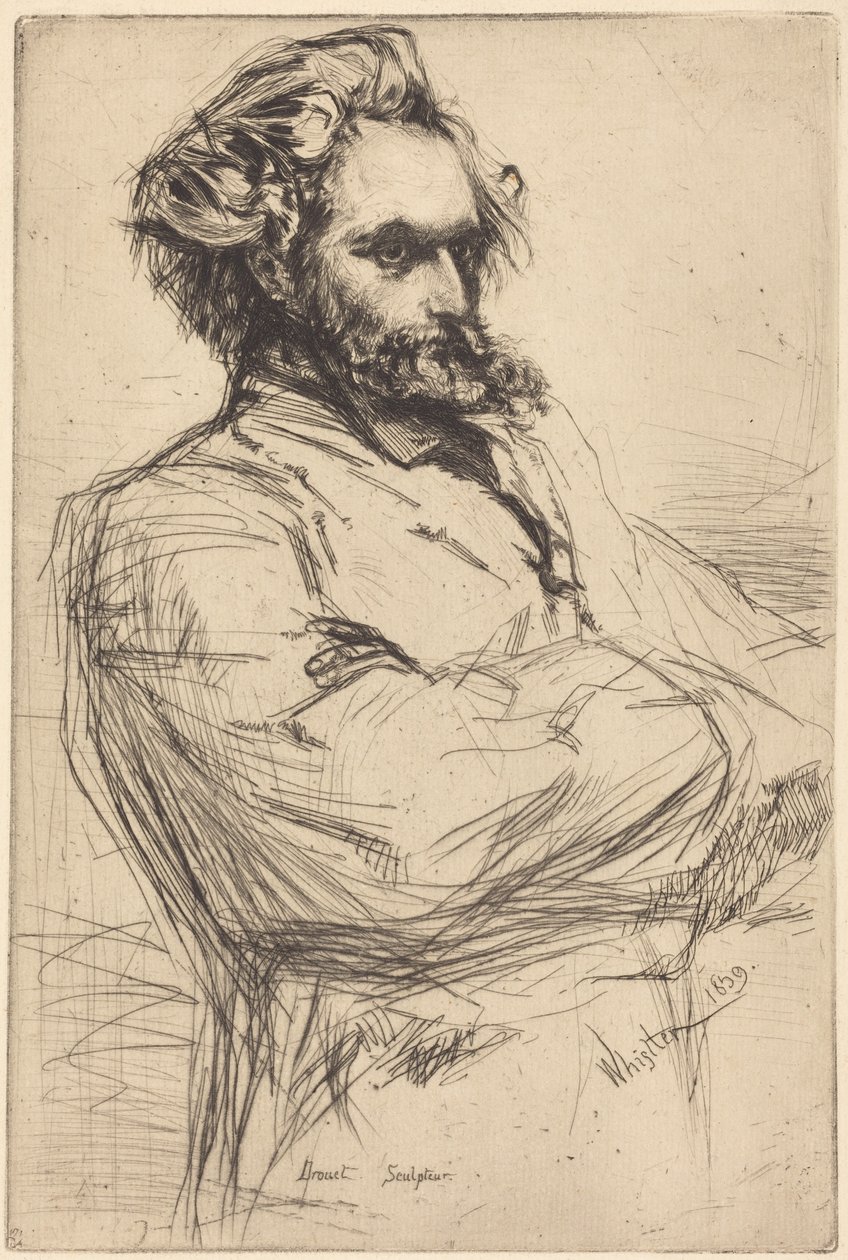 C. L. Drouet, billedhugger av James McNeill Whistler
