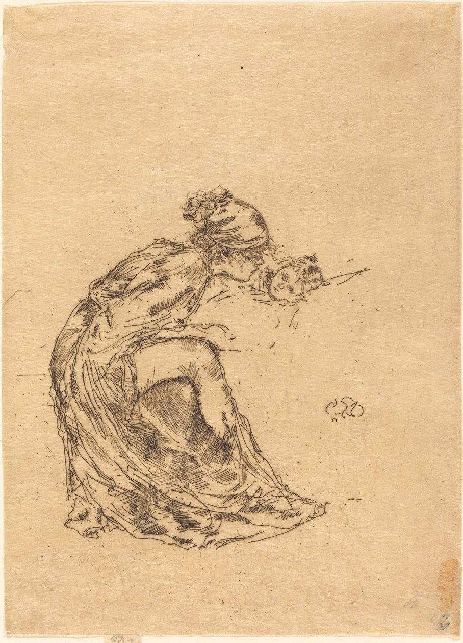 Cameo, No.I av James Abbott McNeill Whistler