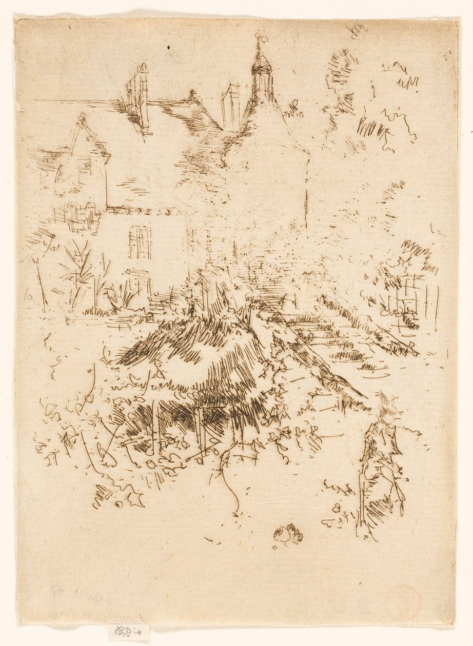 Chateau Touraine av James McNeill Whistler