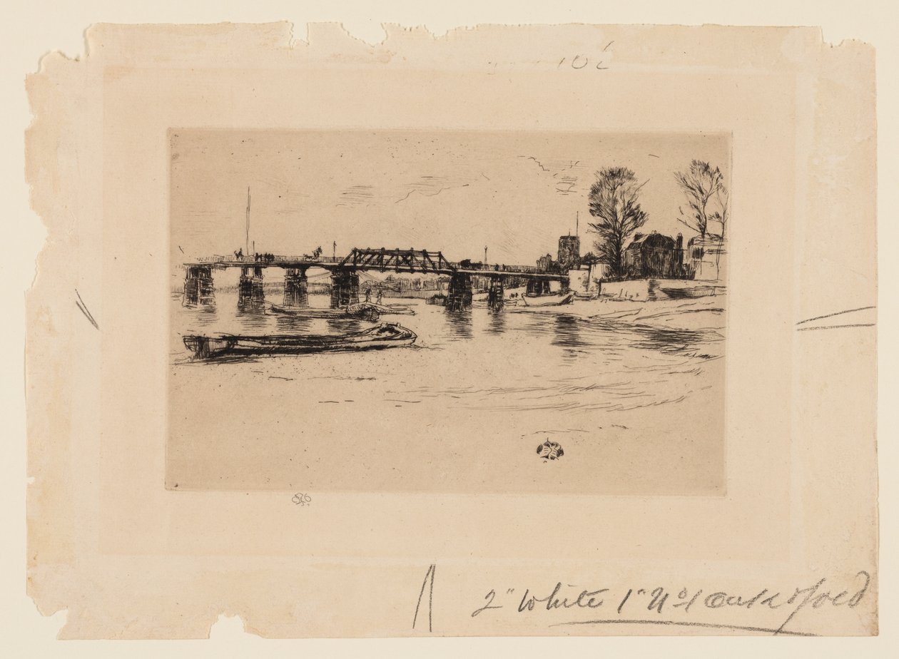 Chelsea av James Abbott McNeill Whistler