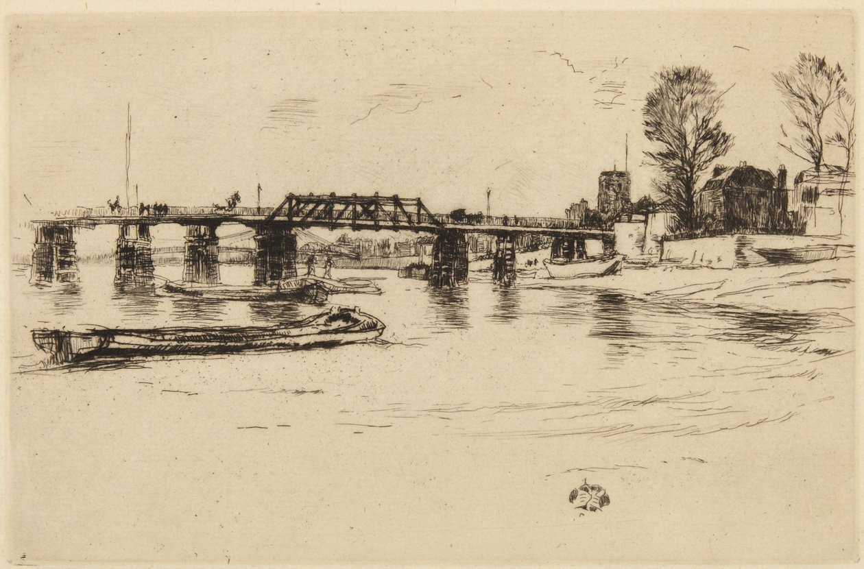 Chelsea av James McNeill Whistler
