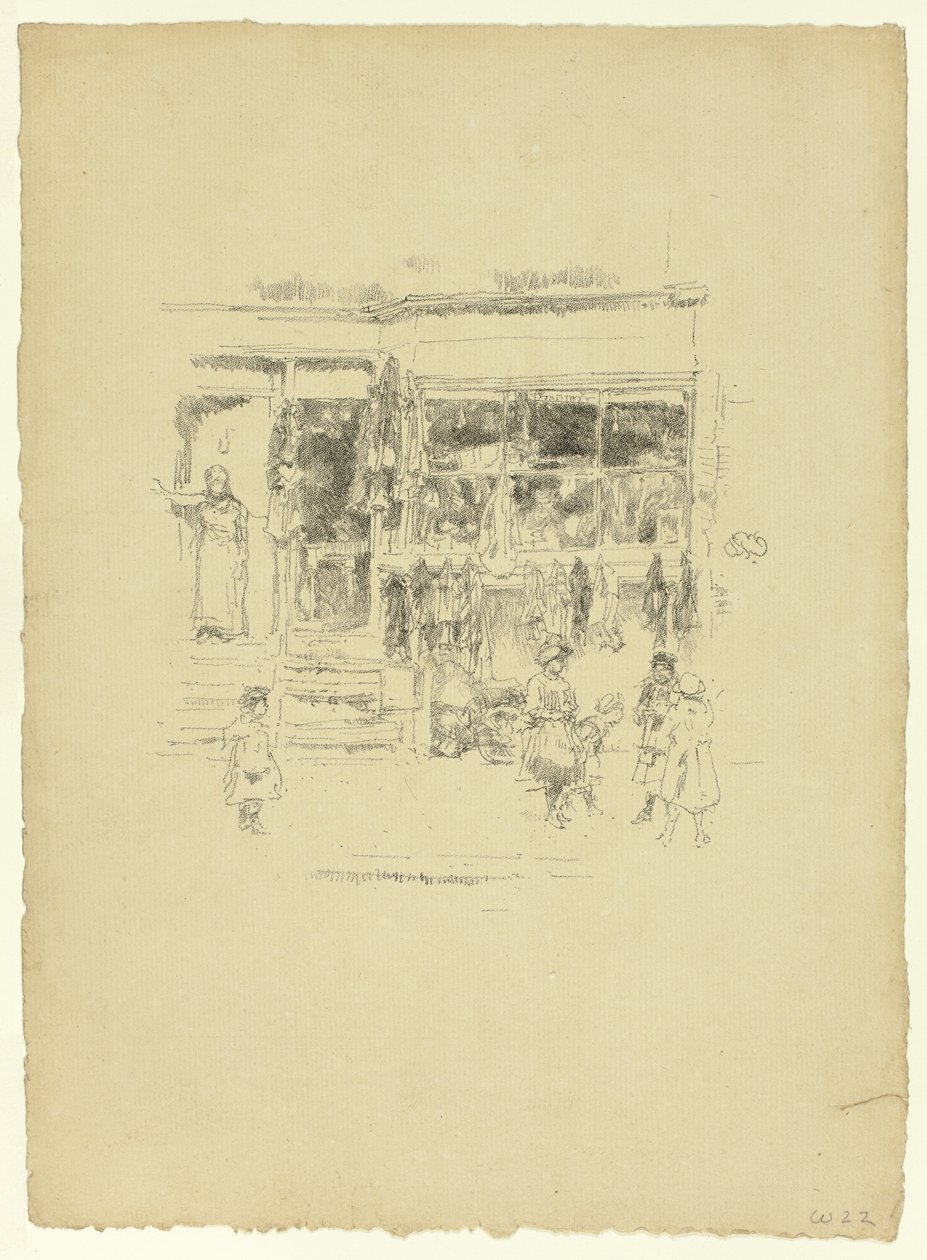 Chelsea Rags av James Abbott McNeill Whistler
