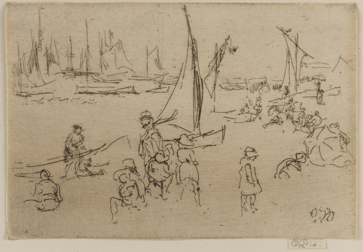 Barn, Portsmouth av James Abbott McNeill Whistler