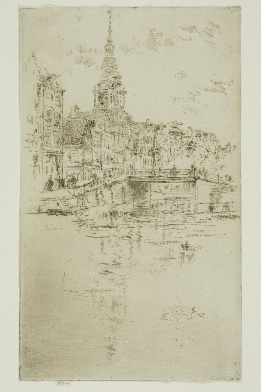 Kirke, Amsterdam av James Abbott McNeill Whistler