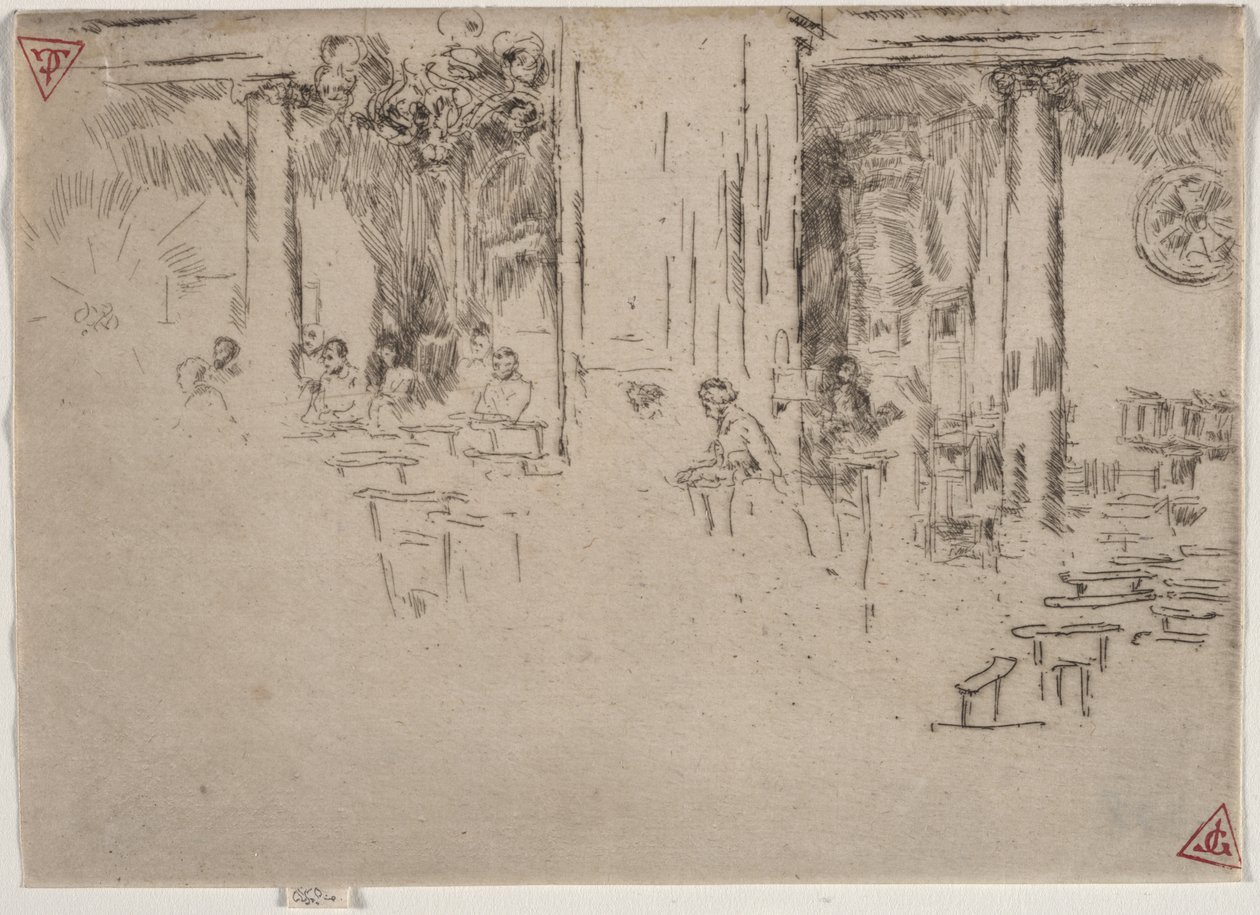 Kirken, Brussel av James McNeill Whistler