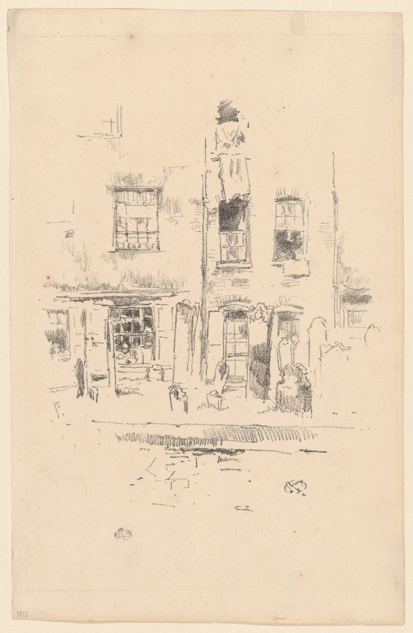 Kirkegård av James Abbott McNeill Whistler