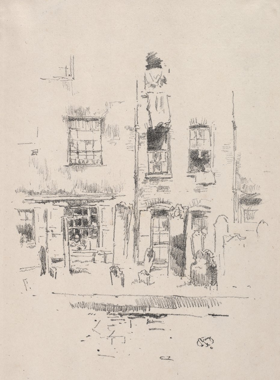 Kirkegården av James McNeill Whistler