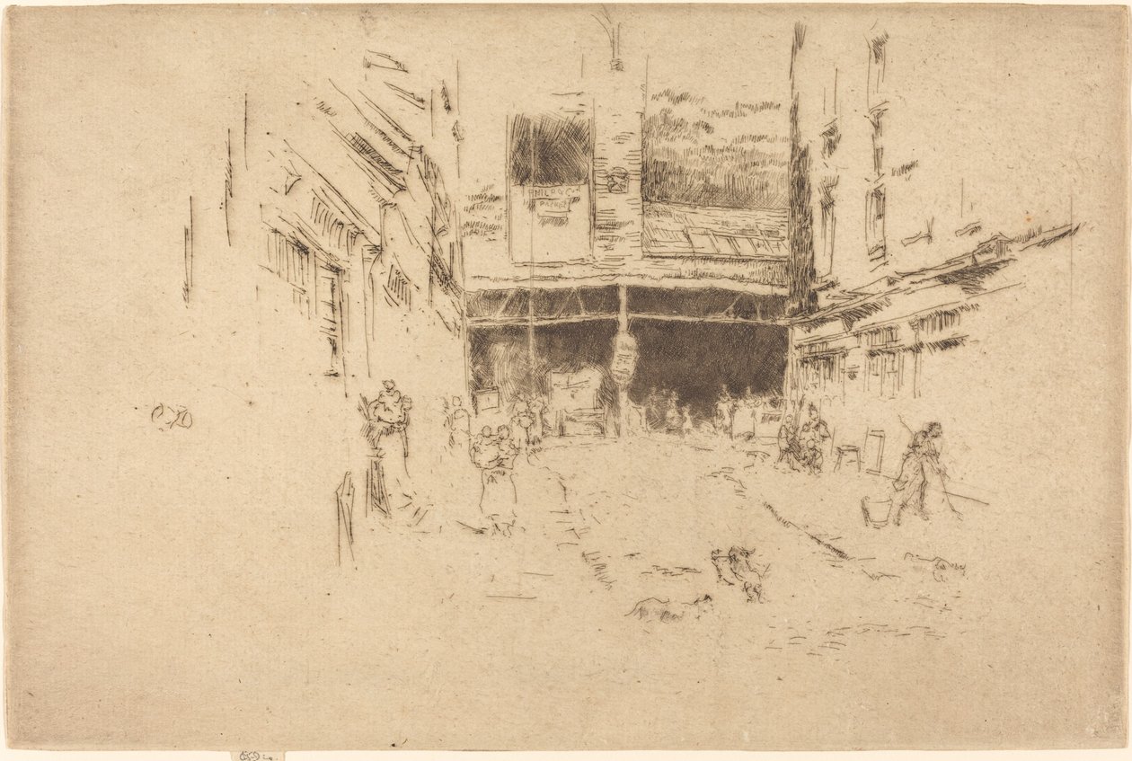 Klesbørs, No.I av James Abbott McNeill Whistler