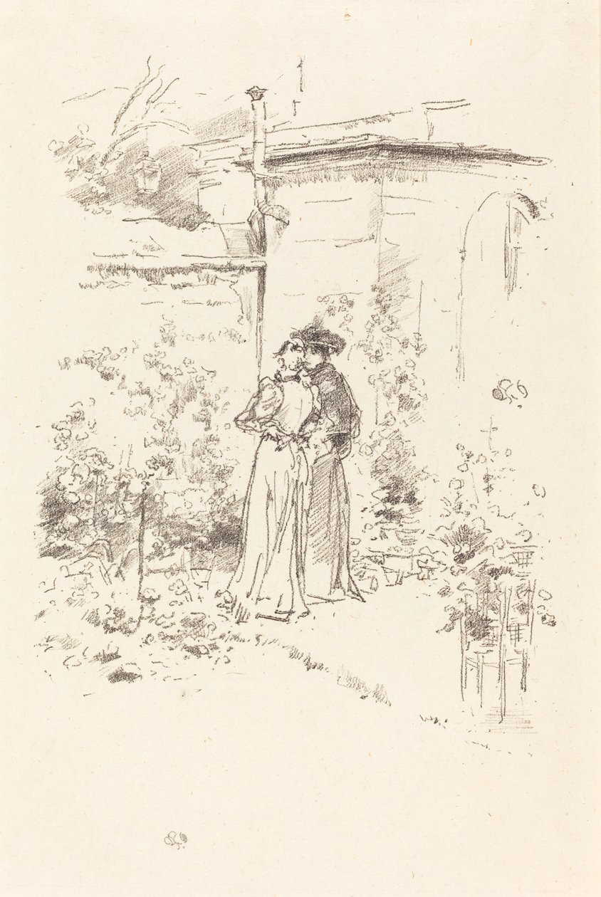 Betroelser i hagen av James Abbott McNeill Whistler