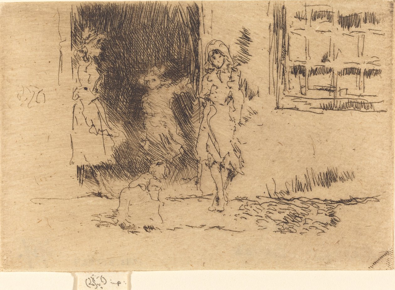 Hyttedør av James Abbott McNeill Whistler