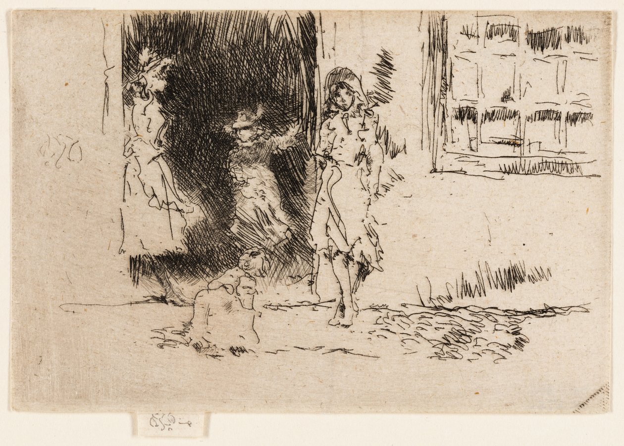 Hyttedør av James Abbott McNeill Whistler