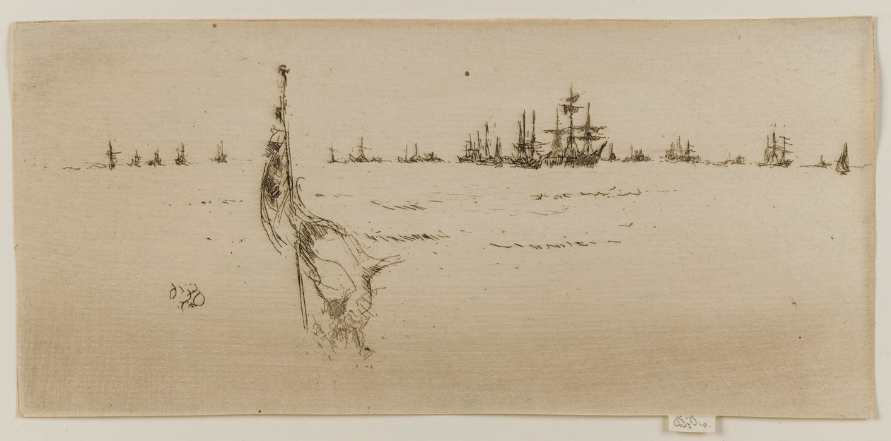 Dyppe flagget av James Abbott McNeill Whistler