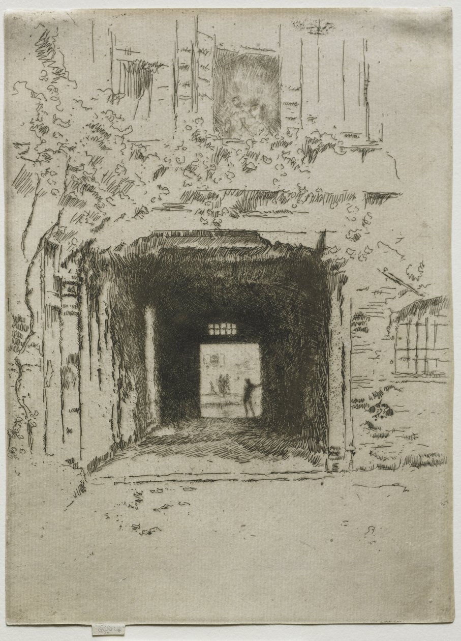 Døråpning og vinstokk av James McNeill Whistler